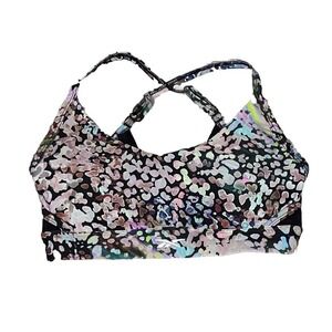 Reebok Lux Modern Safari Strappy Bra XS